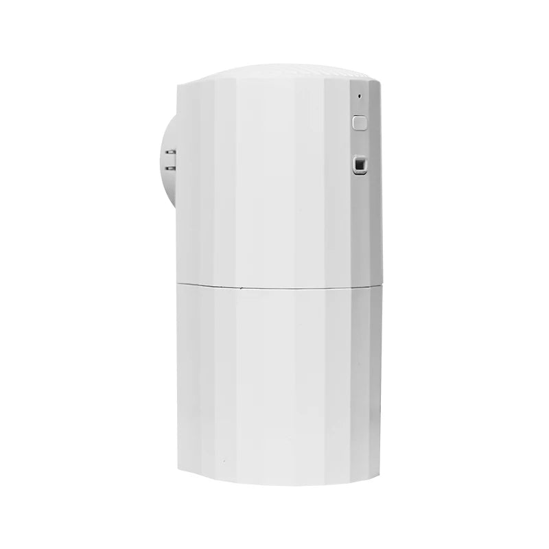 Scenting Works plug-in cold-air diffuser, side angle view