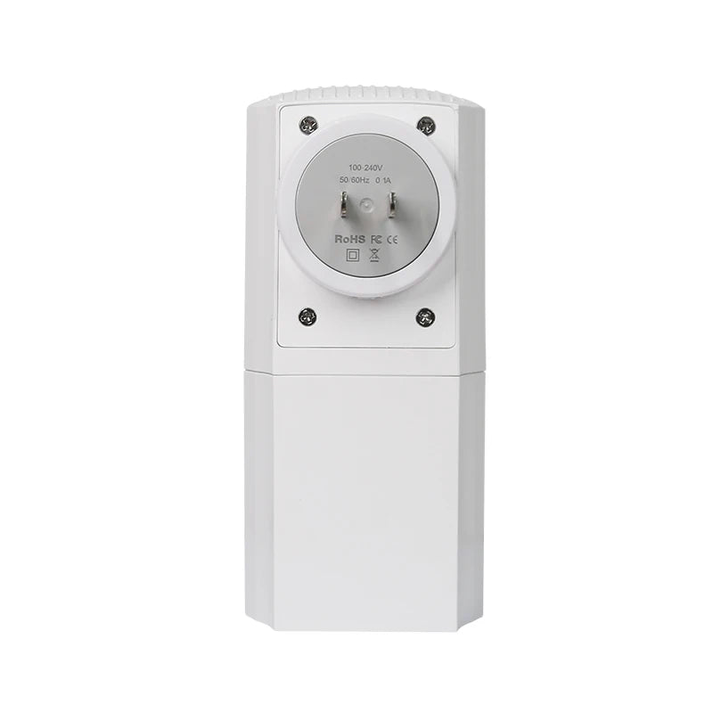 Scenting Works plug-in cold-air diffuser, back view showing US plug